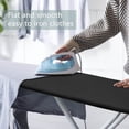 thumbnail image 4 of Riforla High Temperature Ironing Board Cover Washable Ironing Mat Extra Thick Ironing Cover with Padded Home Textile Storage Black, 4 of 6