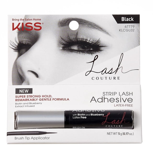 Kiss : Colle à faux cils Couture - Noire