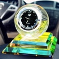 thumbnail image 1 of Boovnll Diffuser, Car Crystal Perfume Seat Crystal with Clock Car Perfume Seat 10Ml, Essential Oil Diffuser, Car Accessories Interior, Car Accessories, 1 of 7