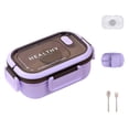 thumbnail image 4 of Meitianfacai Bento Box for School, Lunch Box for Kids, Portable Plastic Partition Integrated Lunch Box Multifunctional Light Food Bento Box on Clearance, 4 of 6