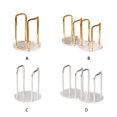 thumbnail image 4 of Thinsony Cups Organizer Rack Durable Easy-to-Clean For Cup Dispenser Cup Dispenser Holder Paper Cup Dispenser golden only, 4 of 6