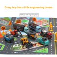 thumbnail image 2 of 1 64 Alloy Engineering Car with Gift Box  Excavator  Forklift  Stacking Machine  Forklift  Road Press  6/8 Pcs, 2 of 9