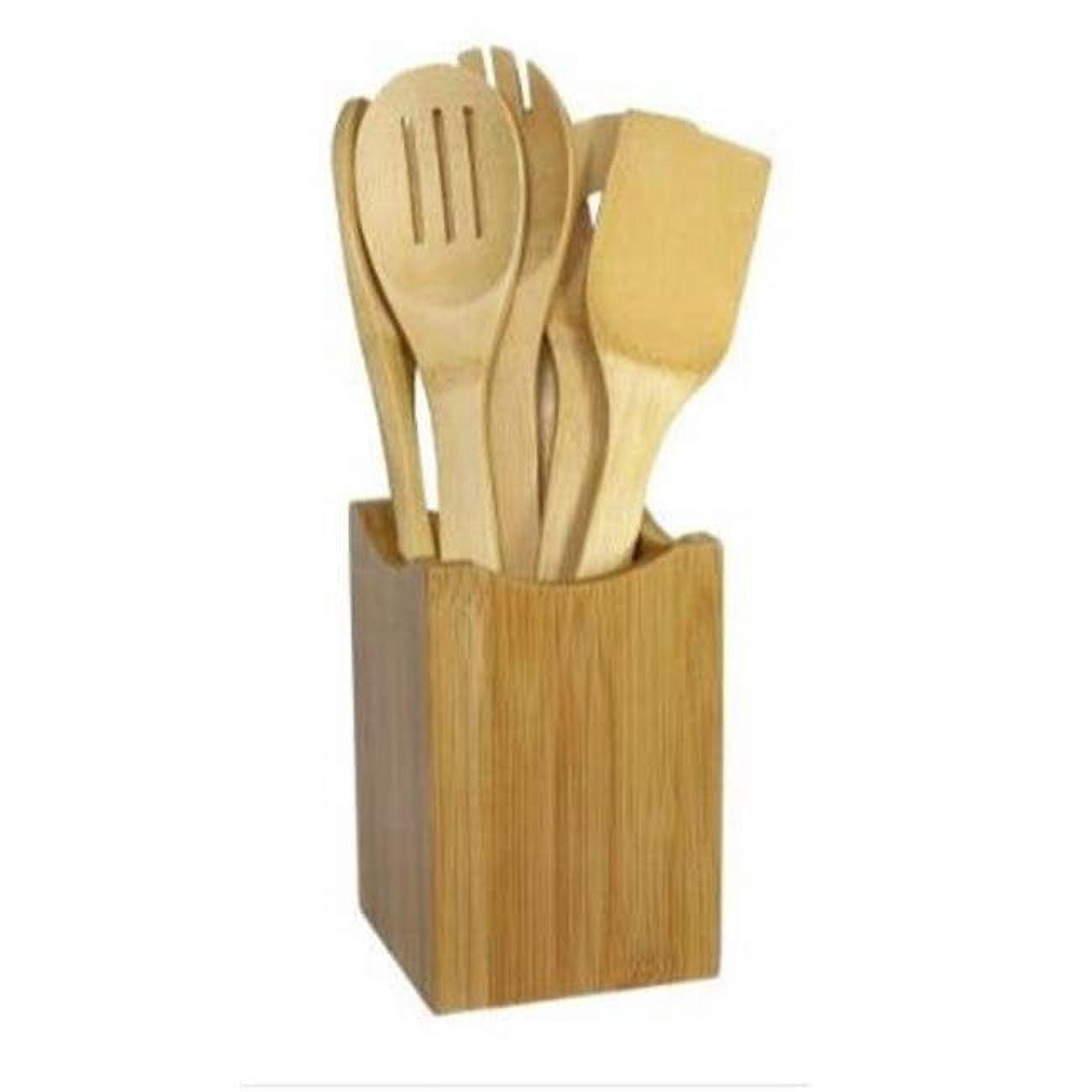 Oceanstar Design KT1279 Ensemble de 7 Pcs d'Ustensiles de Cuisine en Bambou