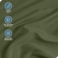 thumbnail image 2 of Bare Home Fitted Sheet - 22" Extra Deep Pocket - Premium 1800 Collection - Queen, Cypress, 2 of 7