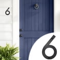 thumbnail image 3 of EGNMCR 5 Inch Modern Metal House Numbers Black Door Number House Address Letters And Numbers For Outside Signs Door number sign, 3 of 5