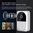 thumbnail image 4 of TIMIFIS Video Doorbell Smart Doorbell,Smart Wireless Remote Video Doorbell Intelligent Visual Doorbell,Home HD Night Vision Wifi Security Door Doorbell,(Battery Not Inlcude) Gifts - Clearance, 4 of 7