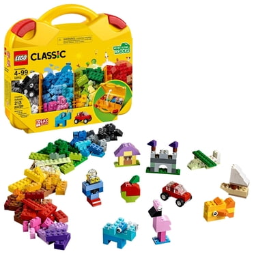 LEGO Classic Creative Suitcase 10713 - Includes Sorting Storage Organizer Case with Fun Colorful Building Bricks, Preschool Learning Toy for Kids to Play and Be Inspired by LEGO Masters