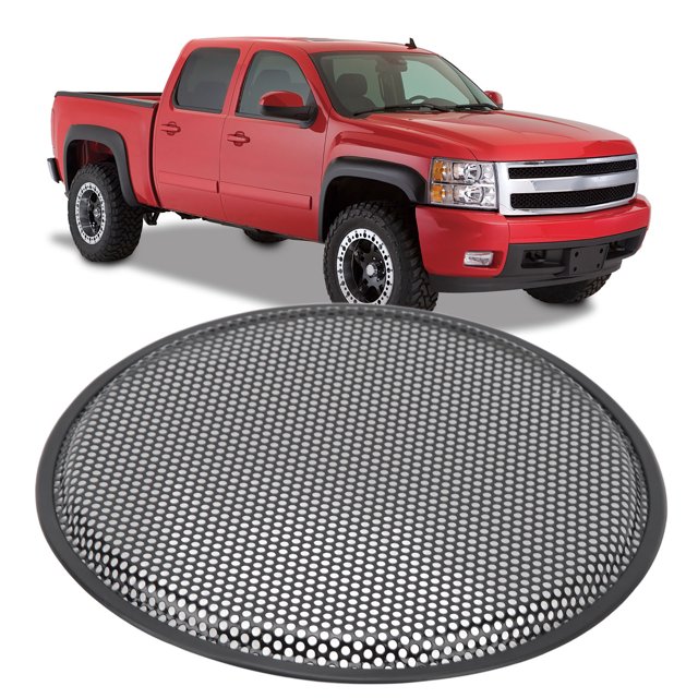 Housse de Haut-Parleur Circulaire, Grille de Haut-Parleur 12 Pouces Construction Solide pour RV