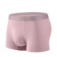 thumbnail image 1 of StSilkitty 1 Pack Men's Breathable Boxer Briefs Mid Waist Elastic Underwear No Riding up Lightweight Underpants, 1 of 3