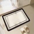 thumbnail image 4 of Super Absorbent Bath Mat, Non-Slip Washable Diatomaceous Earth Bathroom Rug, Quick Dry Thin Floor Carpet for Shower, Bathtub, Kitchen, and Laundry Room, 4 of 6