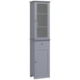 thumbnail image 1 of kleankin Slim Bathroom Storage Cabinet with Adjustable Shelves Drawer, 1 of 10