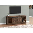 thumbnail image 3 of Monarch Specialties Tv Stand, 60 Inch, Console, Media Entertainment Center, Storage Cabinet, Living Room, Bedroom, Laminate, Brown, Transitional, 3 of 3