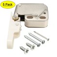 thumbnail image 1 of Unique Bargains Armoire Cuisine Ressort Presse Porte Ouverte Catch Pointe en Laiton Toucher Pousser Loquet 5pcs, 1 of 4