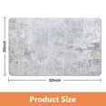 thumbnail image 3 of Modern Abstract 20x32 inch Runner Rug - Elegant Long Bathroom Hallway Rugs with Skid-Resistant Rubber Backing - Ideal for Kitchen, Entryway, Laundry, Living Room, Bedroom Flooring, 3 of 5