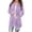 Purple, variant on Kogui Womens Lightweight Cardigan Women's Lightweight Cardigan Casual Soft Long Sleeve Knit Cardigans with Pockets High Low Hem Draped Duster (Red,XL)