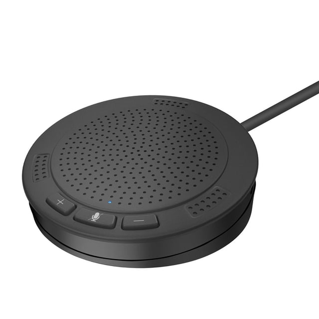 Microphone Omnidirectionnel pour Ordinateurs, Microphone de Vidéoconférence USB, Microphone d'Enregistrement Vocal de Jeu