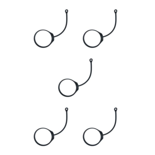 relayinert Bouchon d'Huile Couvercle de Réservoir Ligne Bouchon de Réservoir d'Huile Couvercle Câble Bouchon de Réservoir d'Huile Câble Bouchon d'Huile Couvercle de Réservoir Lignes Ligne Droite 5Ensemble