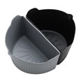 thumbnail image 2 of YAOMOBB Dual Compartment Slow Cooker Liner Eco Friendly Silicone Slow Stew Pot Liners High Temperature Resistant 2Pcs Set, 2 of 7