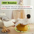 thumbnail image 4 of Chaise Pivotante Sensorielle Gyro, Chaise pour Enfants Autistes Rotative à 360°, Base Antidérapante Orange, 4 of 5