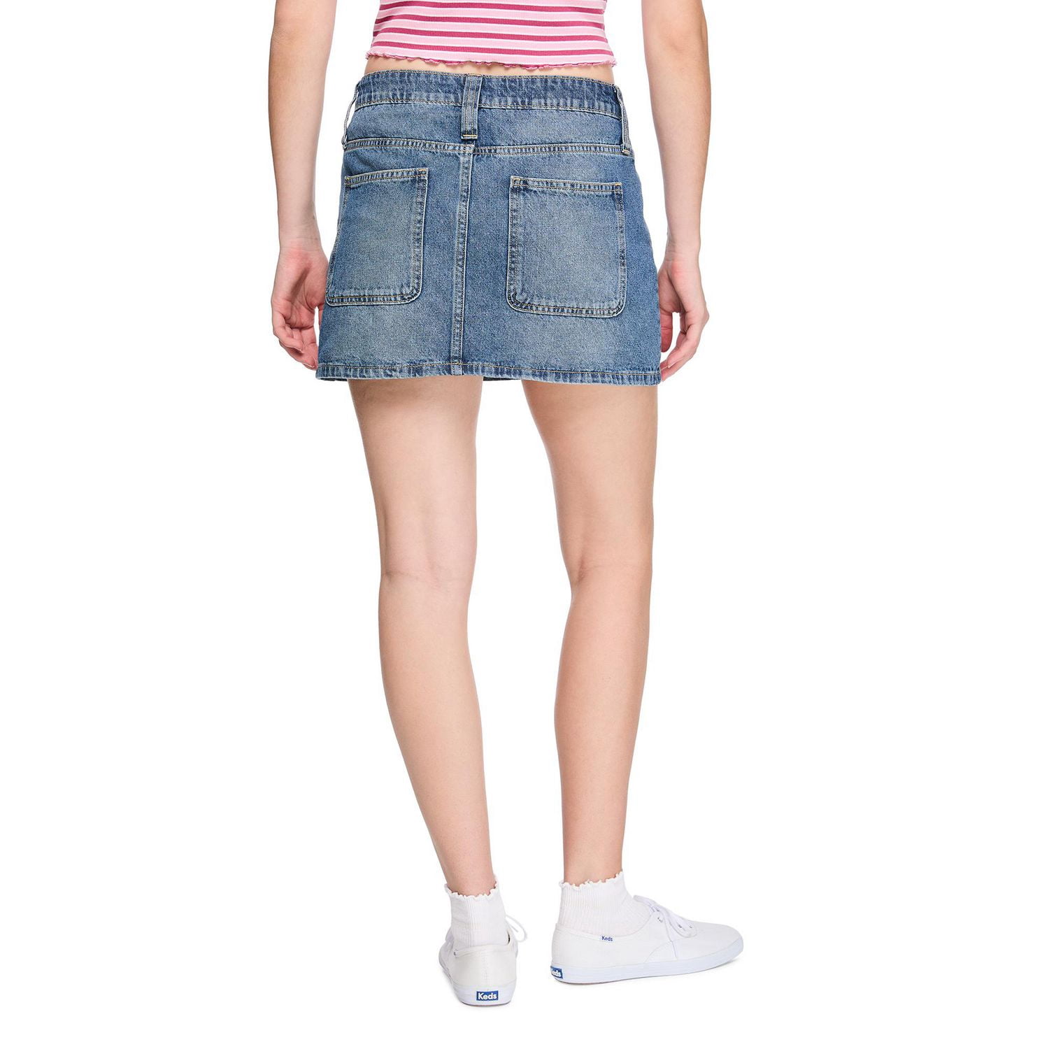 No Boundaries Women's Denim Skort