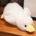 thumbnail image 2 of White Duck Plush Toy Cute Stuffed Animal Soft Doll For Kids Comfortable, 2 of 6