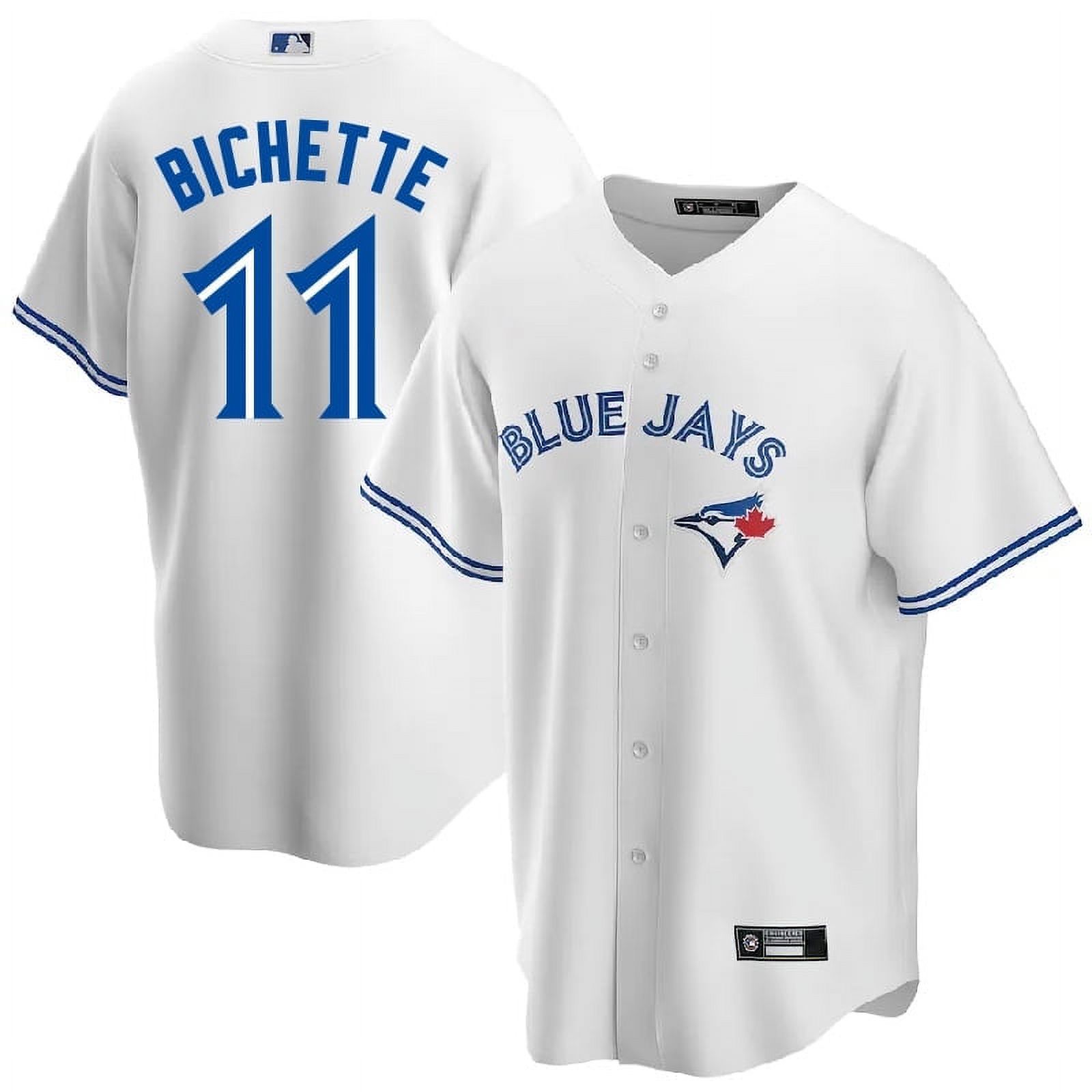 American Baseball Toronto_Blue_Jays Team Sport Shirt No.11 Bo