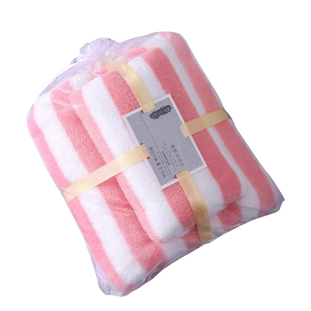LSLJS Cotton 2 In 1 Bath Towel and Face Towel Soft-Bath Towels Set OF 2pc, Home Accessories