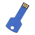 thumbnail image 1 of Clé USB Bleue en Forme de Clé, Disque Mémoire USB Plug and Play, Disque U pour Ordinateur et Voiture, 1 of 7