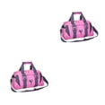 thumbnail image 2 of Wweixi Fitness Bag For On Go Lightweight And Portable Strong And Durable Multipurpose Yoga Gym Bags pink 2Set, 2 of 6