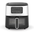 thumbnail image 1 of Cuisinart Air Fryer Oven, 6-Qt Basket Stainless Steel Air Fryer, Kitchen Dishwasher-Safe Parts with 5 Presets Roast, Bake, Broil, Air Fry and Keep Warm, Quick & Easy Electric Fryer, 1 of 8