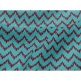 thumbnail image 4 of oneOone Viscose Jersey Fabric Chevron Ikat Print Fabric By The Yard 60 Inch Wide, 4 of 5