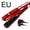 Red, variant on Lubelski Ceramic Fast Heat Dry Wet Dual Use Electric Steam Hair Bangs Curler Straightener