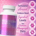 thumbnail image 3 of Myo-Inositol & D-Chiro Inositol Capsules | Max Strength 125 Capsules 2,000mg Daily Dose. PCOS Supplement For Women 40:1 Ratio, 3 of 10