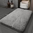 thumbnail image 1 of TopLLC Bathroom Rugs Bathroom Rugs Bath Mat For Back Of Foot Rubbing Thick Soft And Non-Slip Full Wrap Bath Mats Water Absorbent And Washable Bath Rug For Bathroom Shower bath cushion, 1 of 6
