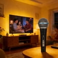 thumbnail image 4 of Handheld Microphone,Wired Vocal Mic,Dynamic Microphone,Karaoke Microphone,Stage Microphone,Singing Microphone,6.5mm Mic,Home Microphone,Wired Mic,Clear Sound,Plug and Play Microphone, 4 of 6