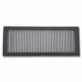 thumbnail image 1 of Air Return Grill 8″ x 24″ with 10″ x 26″ Faceplate – Contemporary Design Decorative HVAC Vent Cover, Cast Aluminum, Powder-Coated, Repaintable Wall Ceiling Floor Grille (VR102), 1 of 10