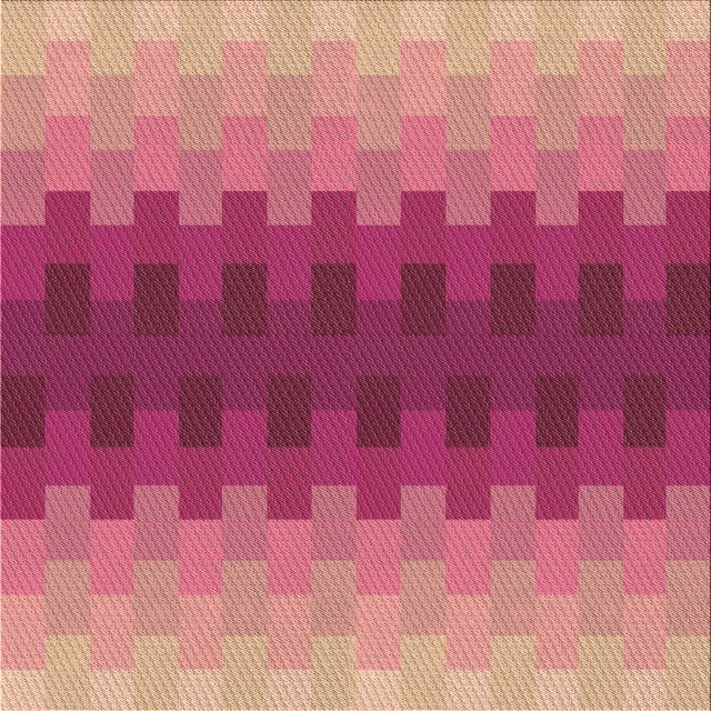 Ahgly Company Tapis d'Intérieur Lavable en Machine Carré Rouge Framboise Transitionnel, 8 Pieds Carré
