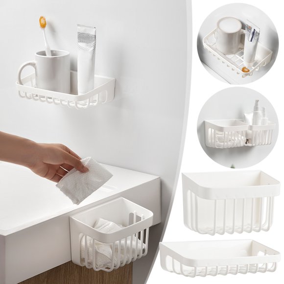 Wzzjkit Sponge Holder for Kitchen Sink, Sink Caddy Organizer, Kitchen Countertop Organizers and Storage Must-Have, Rustproof Soap Dispenser Organize