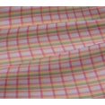thumbnail image 4 of oneOone Viscose Jersey Fabric Madras Check Print Fabric BTY 60 Inch Wide, 4 of 4