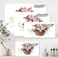 thumbnail image 4 of Designart Bouquet From Meadow Flowers In The Basket Canvas Wall Art, 4 of 4