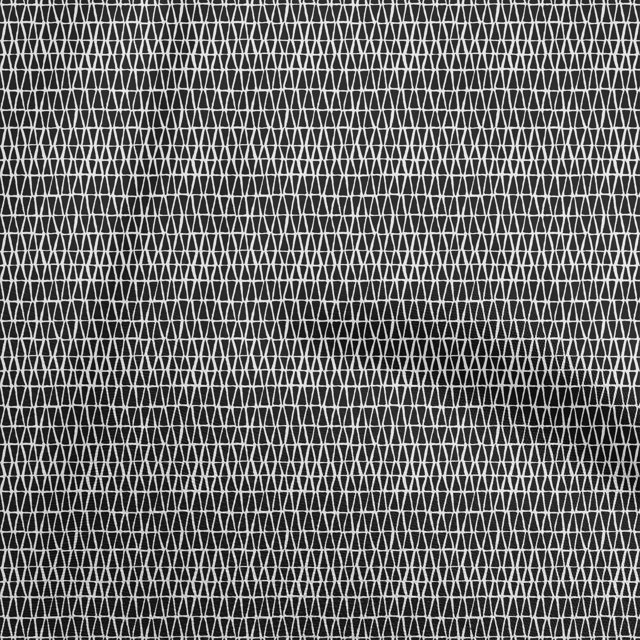 oneOone Velvet Black Fabric Geometrical Craft Projects Decor Fabric Printed By The Yard 58 Inch Wide