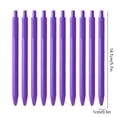 thumbnail image 3 of YIMWNYI 10 Pack Large Capacity Gel Pens, Fast Drying Colored Gel Pens, 0.5mm Smooth Writing Pens, Comfortable Grip Signature Pens, Portable Click Gel Pens, Plastic Body Office Pens, 3 of 6