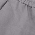 thumbnail image 3 of FNFYFH Clearance Women's Stylish Linen Pants Elastic Waist, 3 of 5