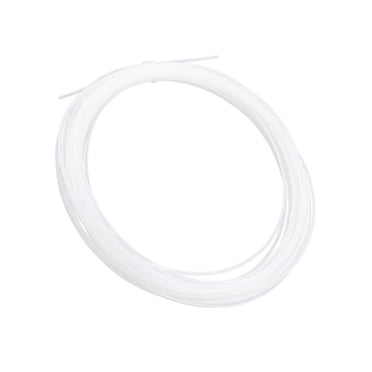 jinwen Bobine de Cordes de Raquette 12 m 1,35 mm pour Tennis Squash Badminton Racquetball - Couleurs Blanc