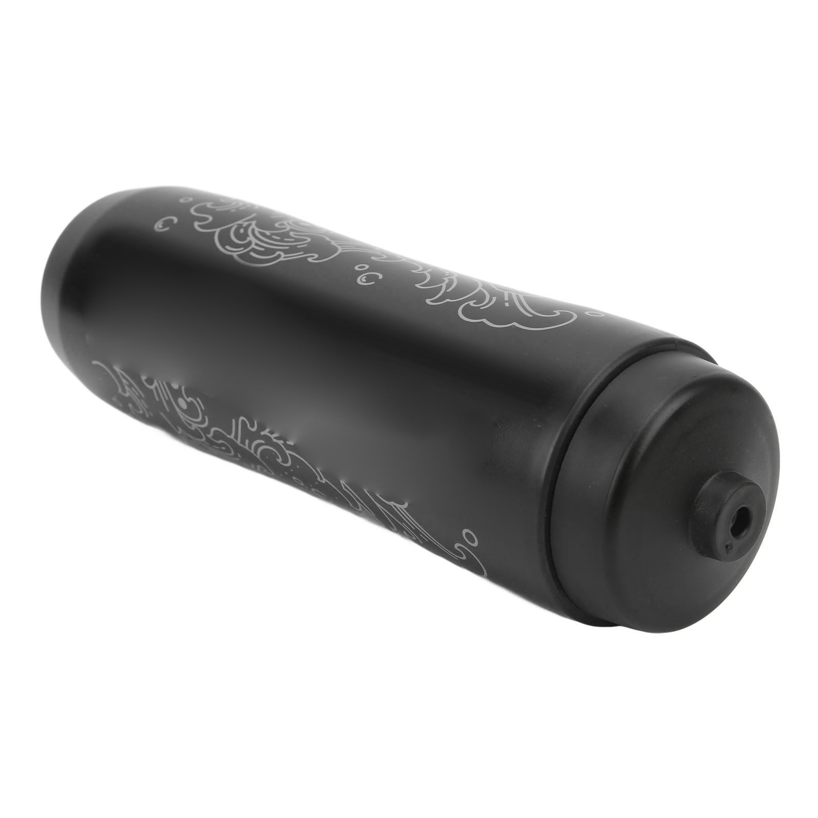 Cycling Sports Kettle, Dustproof Squeeze Type PP5 Cycling Water Bottle For Camping Black