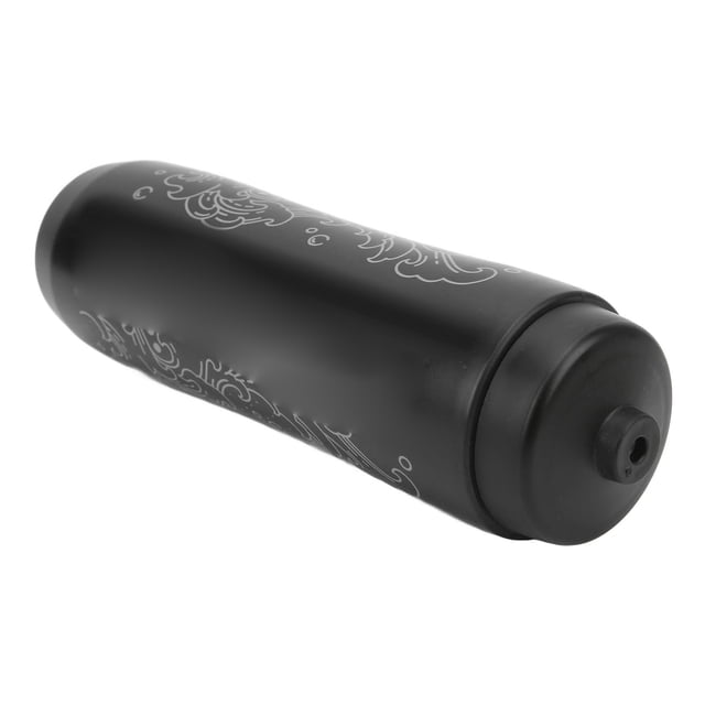 Cycling Sports Kettle, Dustproof Squeeze Type PP5 Cycling Water Bottle For Camping Black