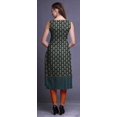 thumbnail image 4 of Bimba Tuniques Droites pour Femmes Imprimées Sans Manches Kurti Décontractée Robe Moyen, 4 of 5