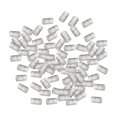 thumbnail image 1 of Milaget 100 Pieces Dreadlocks Beads Rings Dread Locks for Masquerade Women Men Party argent, 1 of 9