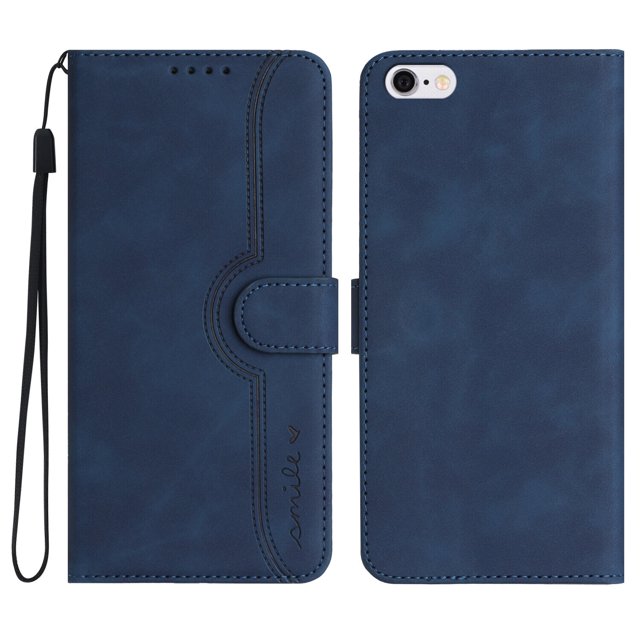 Compatible with iPhone SE 2020 Case Premium PU Leather Wallet with Built-in Magnet Cover
