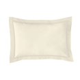 thumbnail image 1 of Fresh Ideas FRE201XXIVOR11 Poplin Tailored Pillow Sham  Ivory - Euro, 1 of 7